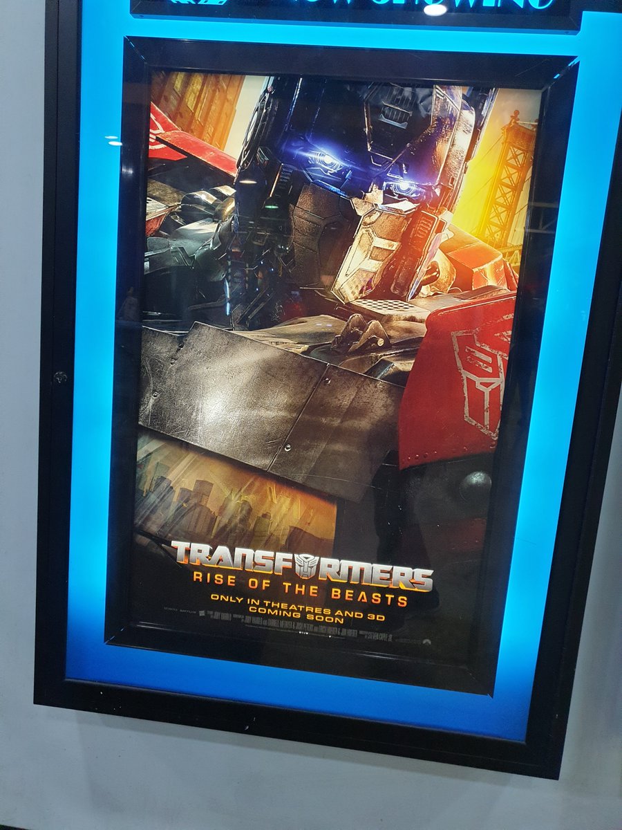Is Transformers Rise of the Beasts out? on Twitter "Another packed