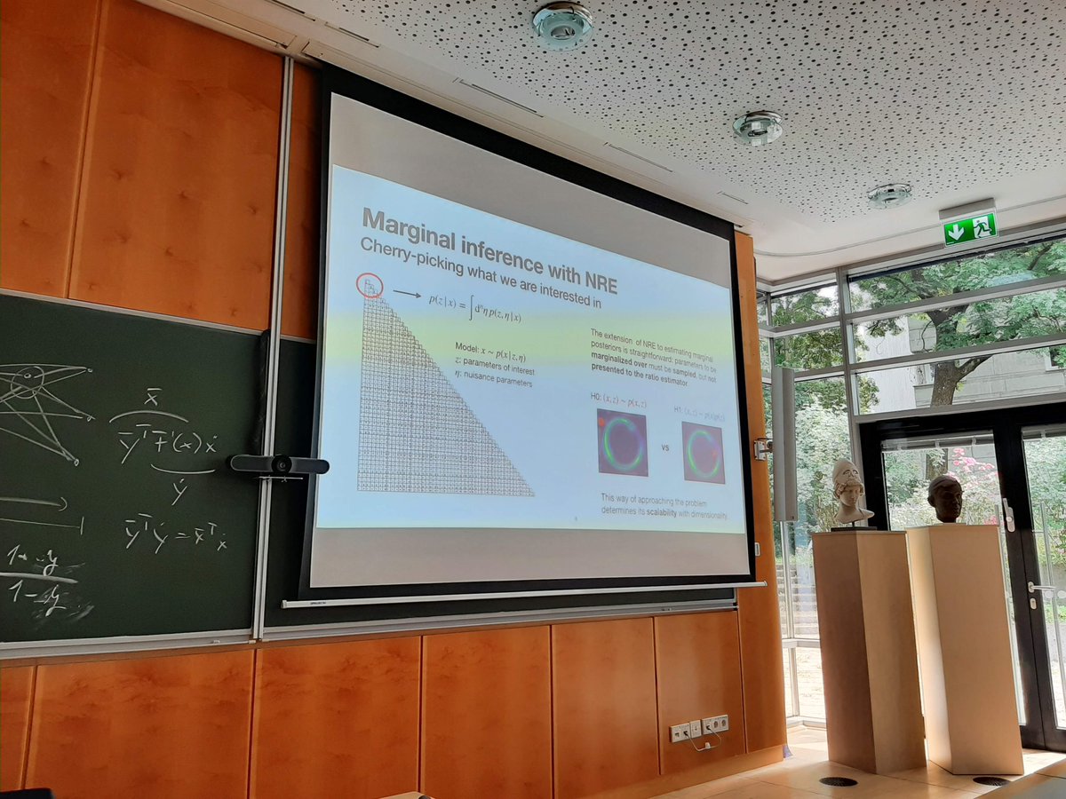Atılım Güneş Baydin ✈️ NeurIPS (@atilimgunes) on Twitter photo Noemi Anau Montel of <a href="/GRAPPAinstitute/">GRAPPA Centre</a> <a href="/UvA_Amsterdam/">UvA Amsterdam</a> talked about simulation-based inference of dark matter substructures in strong gravitational lenses. Noemi Anau Montel of <a href="/GRAPPAinstitute/">GRAPPA Centre</a> <a href="/UvA_Amsterdam/">UvA Amsterdam</a> talked about simulation-based inference of dark matter substructures in strong gravitational lenses.