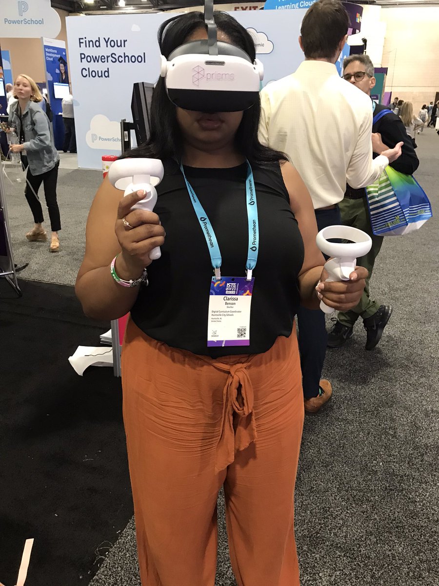 GetDigiWitItHCS's tweet image. We CAN NOT WAIT to bring @PrismsOfReality to Huntsville City this fall ! #ISTELive #ISTELive23