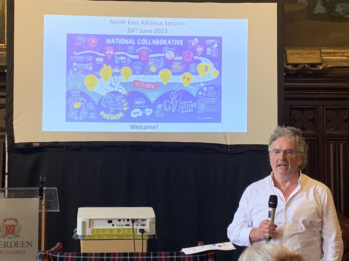 A thought provoking afternoon with <a href="/alan_miller01/">Alan Miller</a> and thank you to the very courageous people sharing experiences . We can do better Scotland if we do this as service users and service providers together <a href="/NHSGrampian/">NHS Grampian</a>