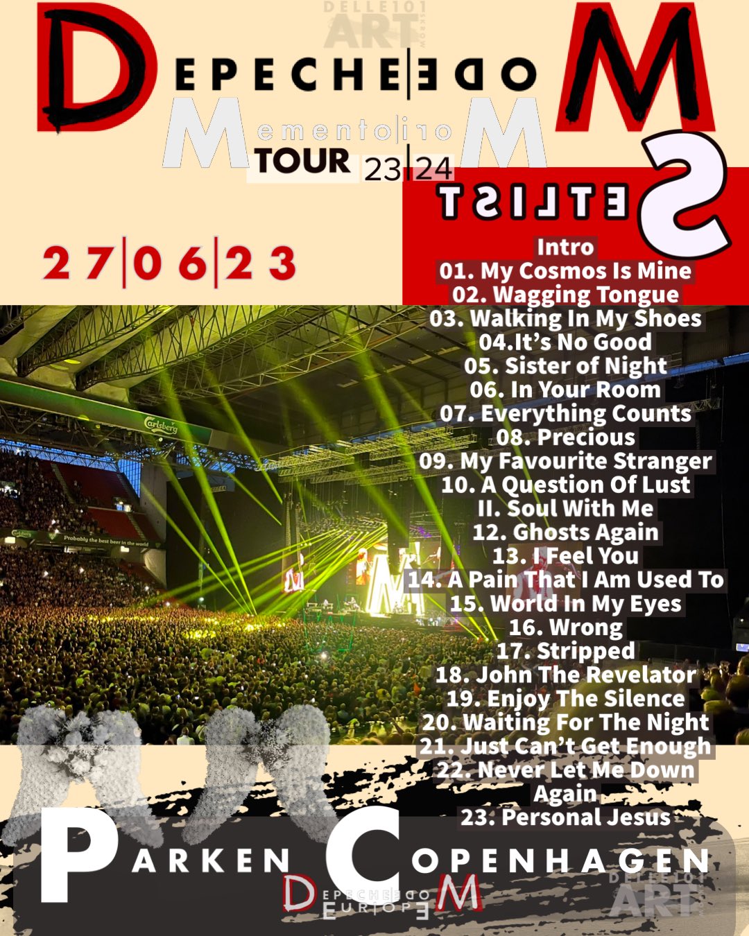 Depeche Mode Europe on Twitter "Setlist copenhagen MementoMoriTour