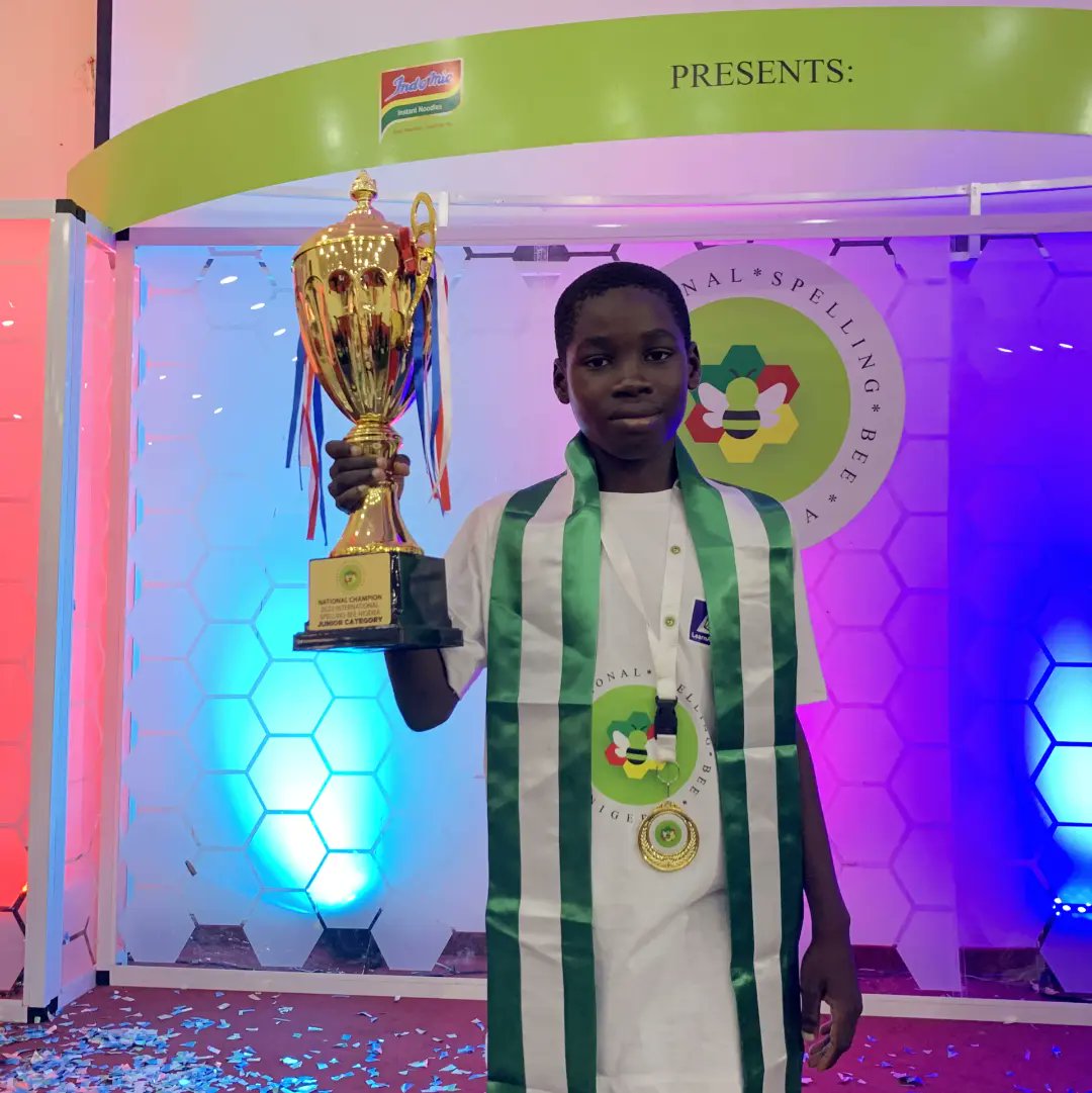 gticng's tweet photo. National Stage of International Spelling Bee @spellingbee9ja held today in Abuja:

JUNIOR CATEGORY:

First position in Nigeria: Osalusi Daramola
Third position in Nigeria: Ogunleye Aderinsola

SENIOR CATEGORY

First position in Nigeria: Charles David

#gtic https://t.co/Lg09CccZZr