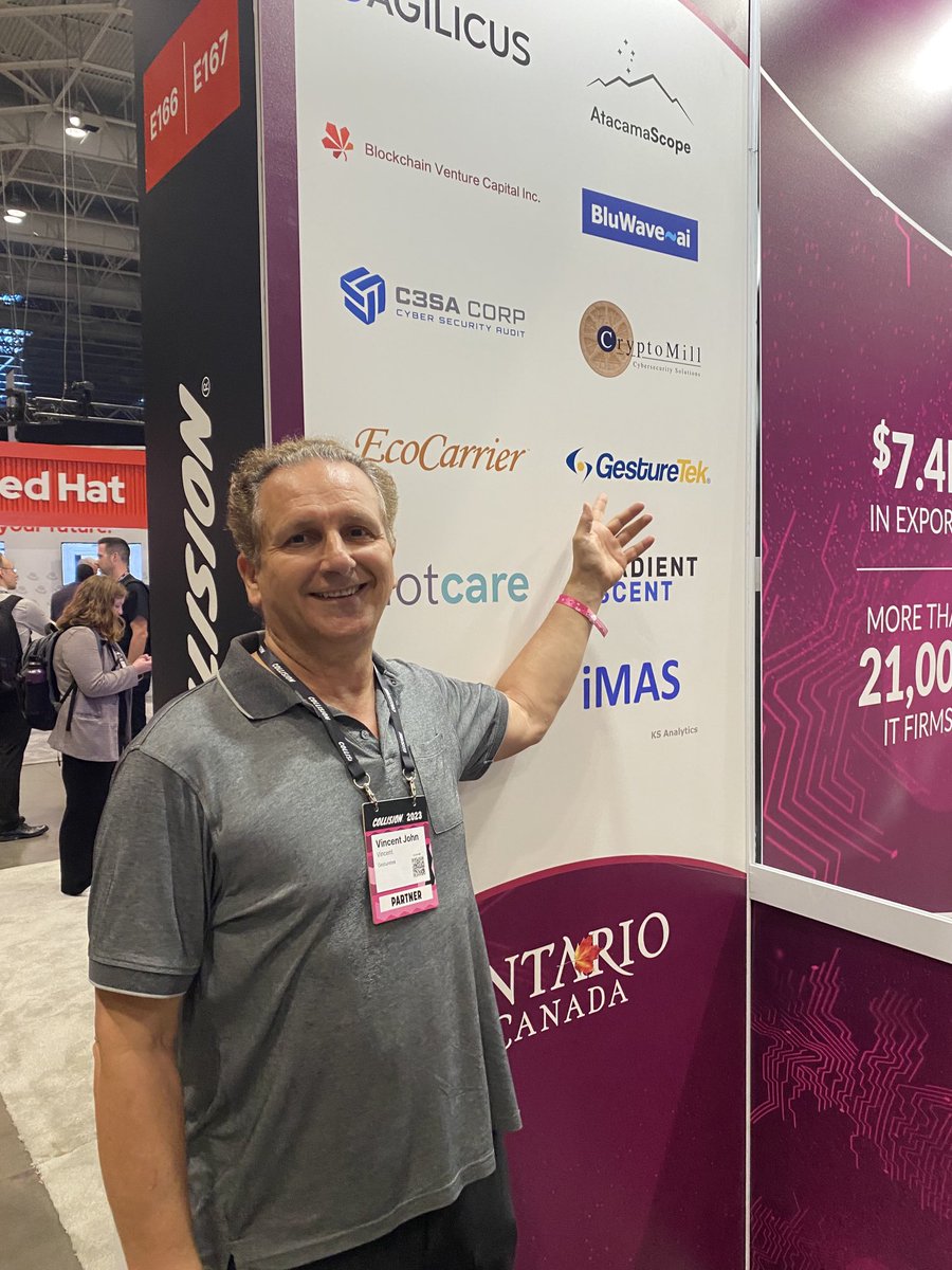 Come by and visit Gesturetek in the Ontario booth at the Collision Conference, tomorrow, in Toronto. It is taking place at the Enercare Centre