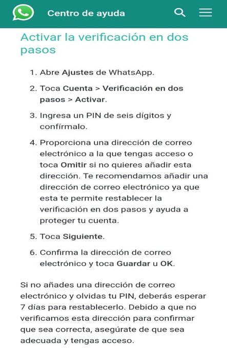 CaiVirtual's tweet image. #ConsejoDelDía

Procure configurar la privacidad de WhatsApp implementando la autenticación en 2⃣ pasos y evite que los   #Ciberdelincuentes 🕵️ingresen   a su cuenta

#DiosYPatria