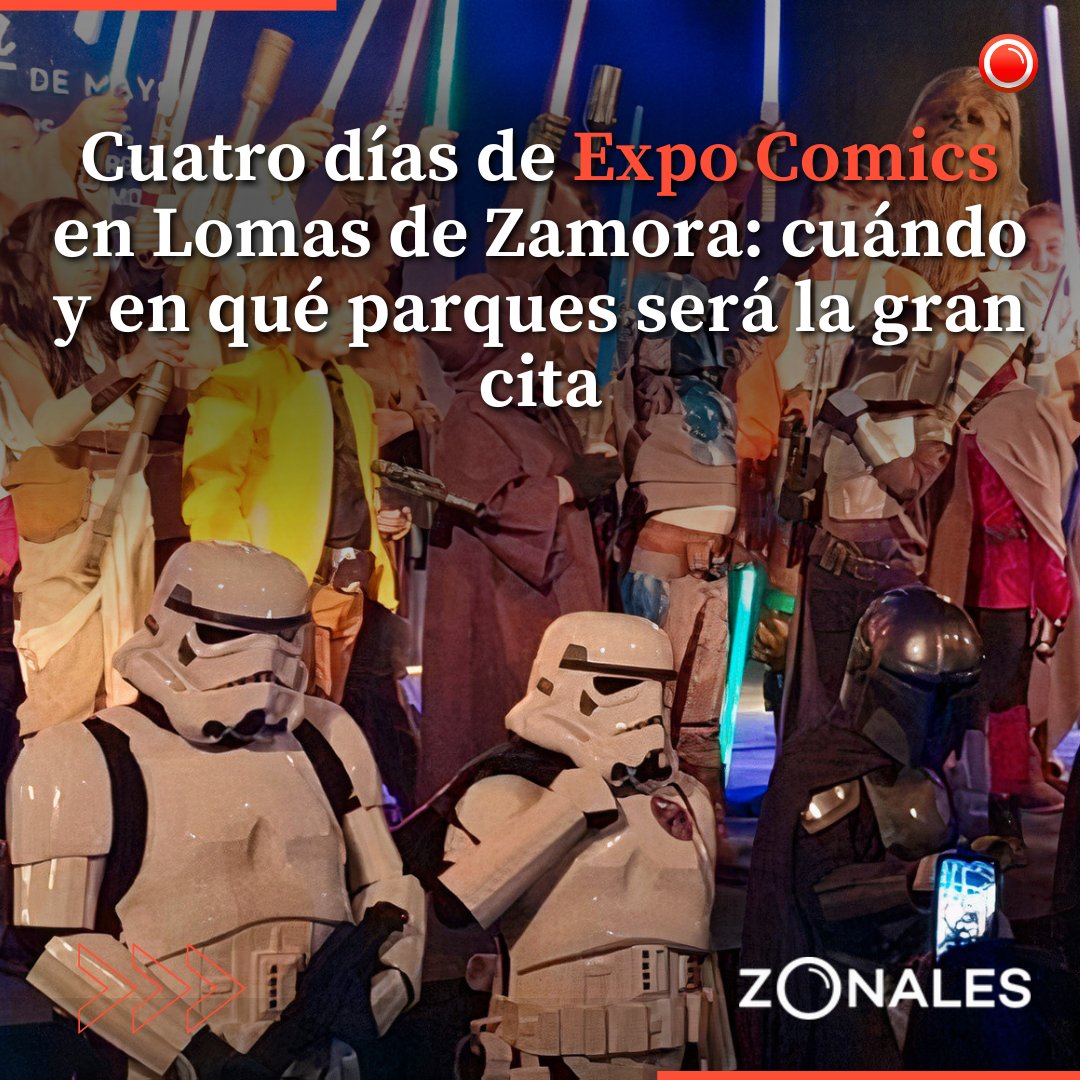 zonales_web's tweet photo. 🟠 #LomasDeZamora
• Cuatro días de Expo Comics en Lomas de Zamora
📰 Descubrí cuándo y en qué parques será
👉 https://t.co/N1eM6lhNBJ

#Llavallol #ParqueFinky #SanJosé #VillaFiorito #Cómics #EXpoComics #VacacionesDeInvierno #Noticias #Zonales https://t.co/iJ1Cxhkejf