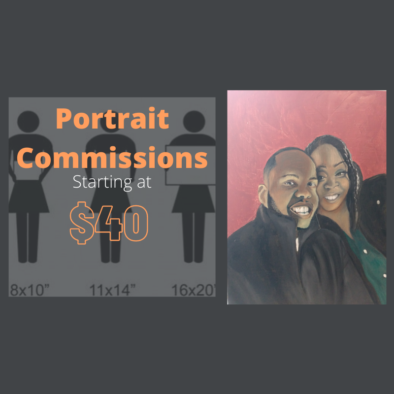 My commission spots are booked for the next month but don't hesitant to grab a spot on my waiting list 😀
ariedebrenart.bigcartel.com/art-commission…
#commission #customorder #oilpaintingart #portraitpainting #oilpainters #oilpaintingportrait #blackartcollectors #artcollector #commissionedart