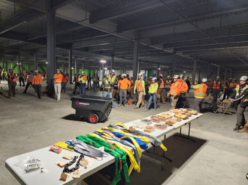 We had the honor recently of conducting our biggest training at the #Eugene branch. During this week we conducted trainings with a lot of different #contractors in different trades, coming together in the name of #safety. Thanks to everyone who participated and teamed up with us!