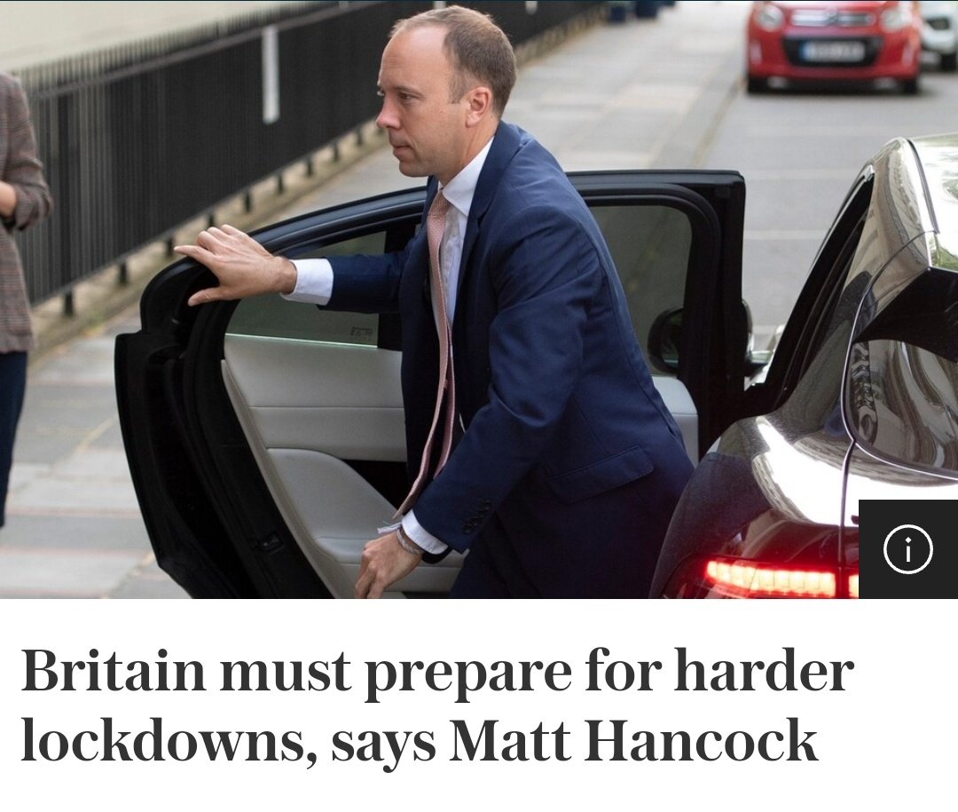 Former UK Health Minister responsible for lockdowns said today: “Britain must prepare for harder lockdowns”

You would expect this vile creature to repent, and admit that lockdowns were a disasterous mistake that killed more people than Covid itself.

But no, he is doubling down!