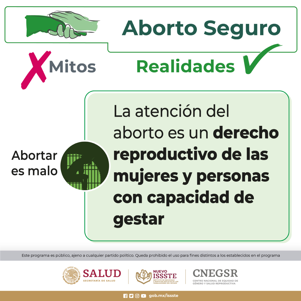 ✅ ABORTO SEGURO ✅
¿SabíasQue?...
#AbortoSeguro #Nom046