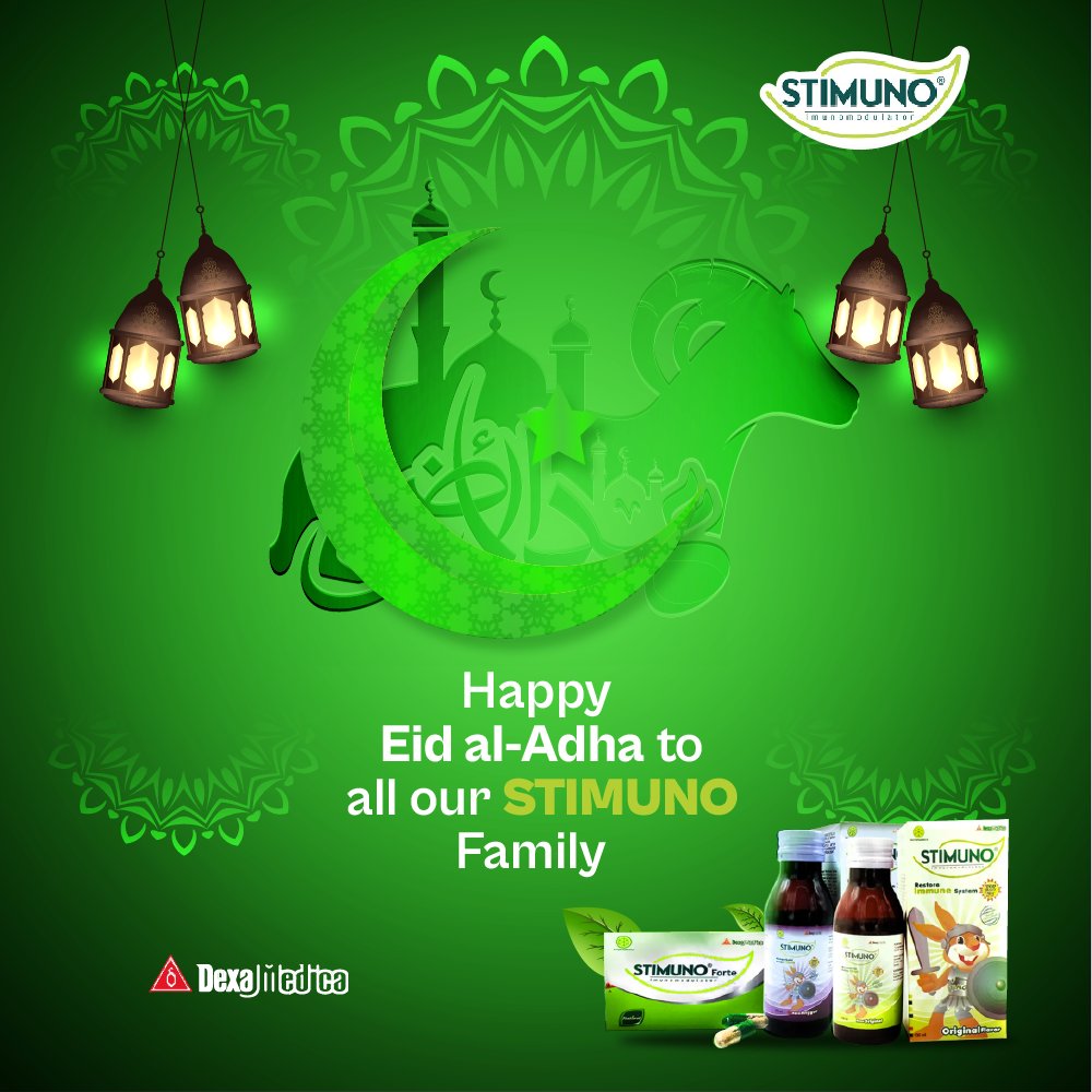 May this Eid bring you and your family immense happiness and blessings from Allah. Let’s celebrate this day with joy and love. Bakra Eid Mubarak!

#Stimuno #healthylife #immunesystem #healthyhabits #immunebooster #healthylifestyle #Eid #EidAlAdha
