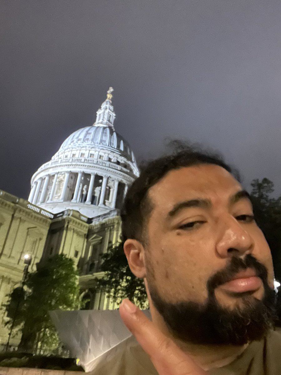 London: I have arrived