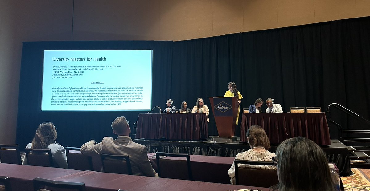 Recognizing that the care we provide is affected by cultural differences between us and our patients… is the first step to overcoming it. 

We have implicit bias.

So do our patients.

We need to do the work. 

<a href="/TuesdayCookMD/">Tuesday Cook, MD, FACS, FASMBS, DABOM</a> 

<a href="/ASMBS/">ASMBS</a> #ASMBS2023