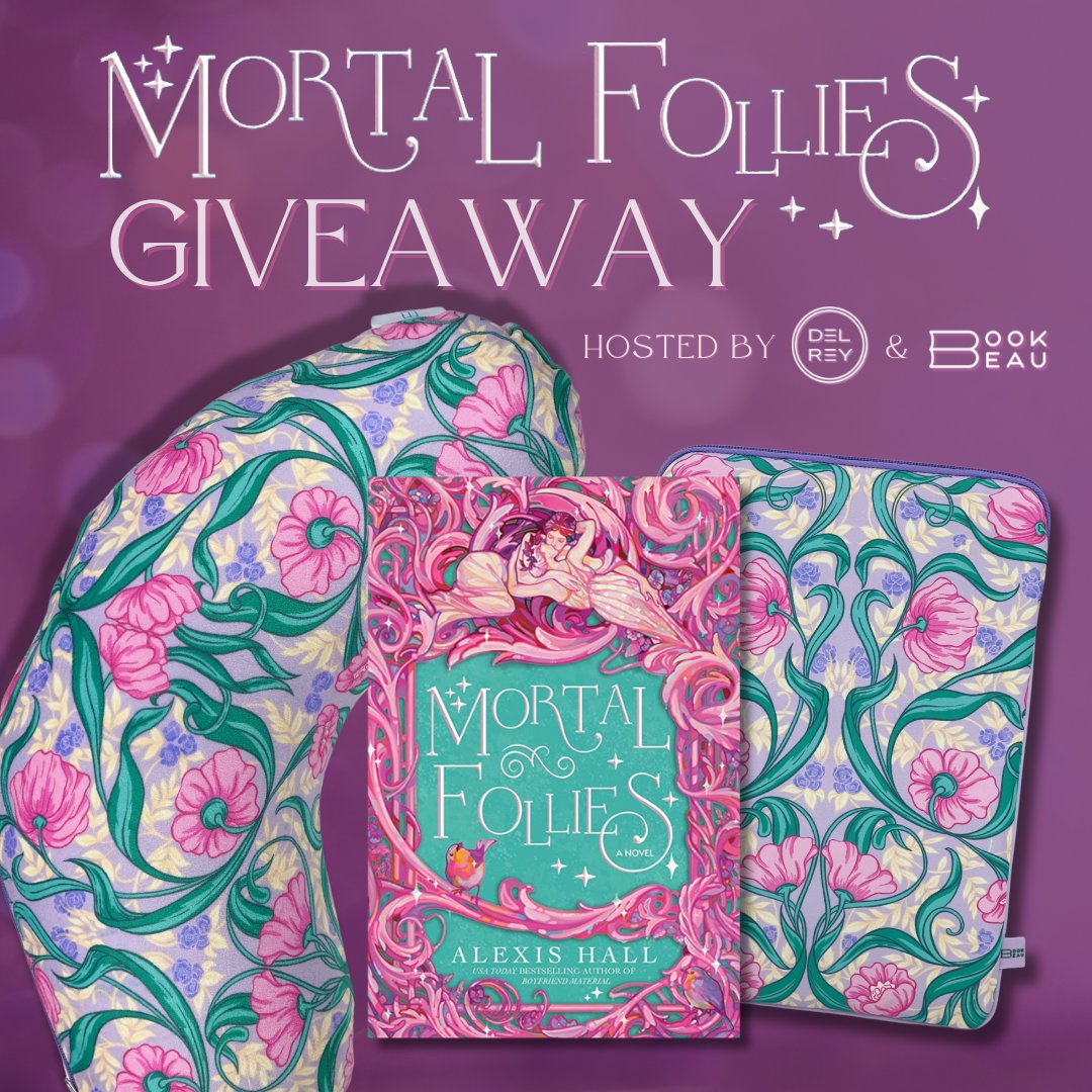 Del Rey Books (@delreybooks) on Twitter photo LAST CHANCE to enter to win a copy of MORTAL FOLLIES by <a href="/quicunquevult/">Alexis Hall (is not here) 🦄</a>, and a matching reading pillow and book sleeve from Book Beau! Enter here: sites.prh.com/mortal-follies…
NO PURCHASE NECESSARY. 6/19/23-6/28/23. US residents, 18+. LAST CHANCE to enter to win a copy of MORTAL FOLLIES by <a href="/quicunquevult/">Alexis Hall (is not here) 🦄</a>, and a matching reading pillow and book sleeve from Book Beau! Enter here: sites.prh.com/mortal-follies…
NO PURCHASE NECESSARY. 6/19/23-6/28/23. US residents, 18+.