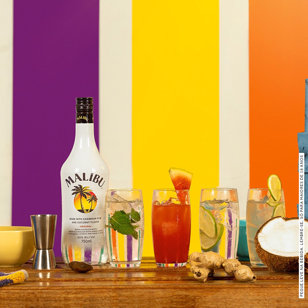 malibu_br's tweet photo. Qual o seu drink do Mix Malibu para os momentos com os mais chegados? 👀🥥

Tonic, Splash e Ginger. As receitas estão em nosso destaque. 

Pegue leve na bebida. Lembre-se, apenas para maiores de 18 anos.

#Malibu #MixMalibu #MalibuRum #VerãoOAnoTodo https://t.co/y19aTpS8jv