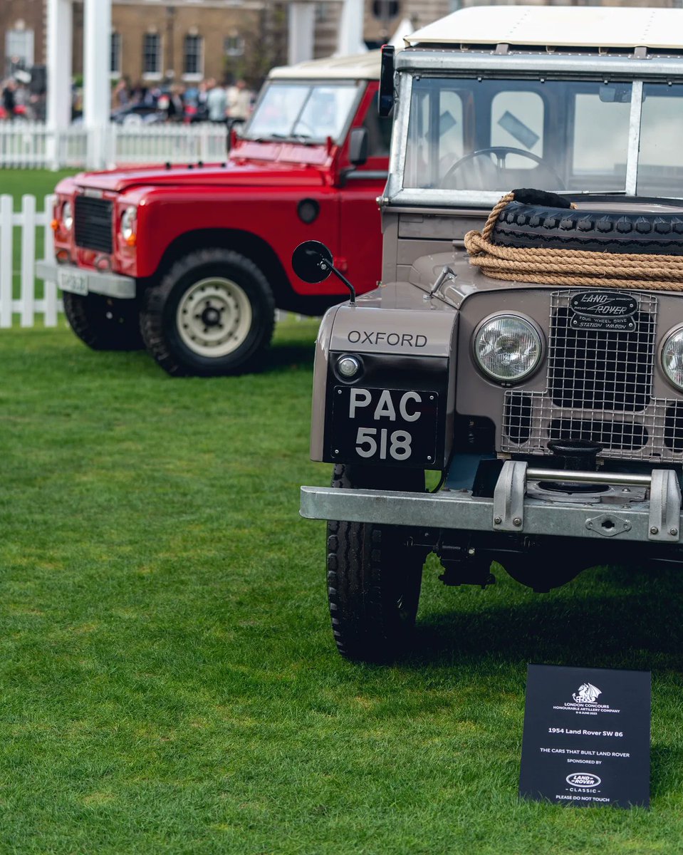 A few of Ross Charlton &amp; #PAC518 aka Oxford of the 1954 Trans-Africa Expedition at the <a href="/LondonConcours/">London Concours</a>
#LandRover #CambridgeAfricaExpedition #SeriesOne #Serieslandrover #landroverphotoalbum #inkyenston #Oldrovers