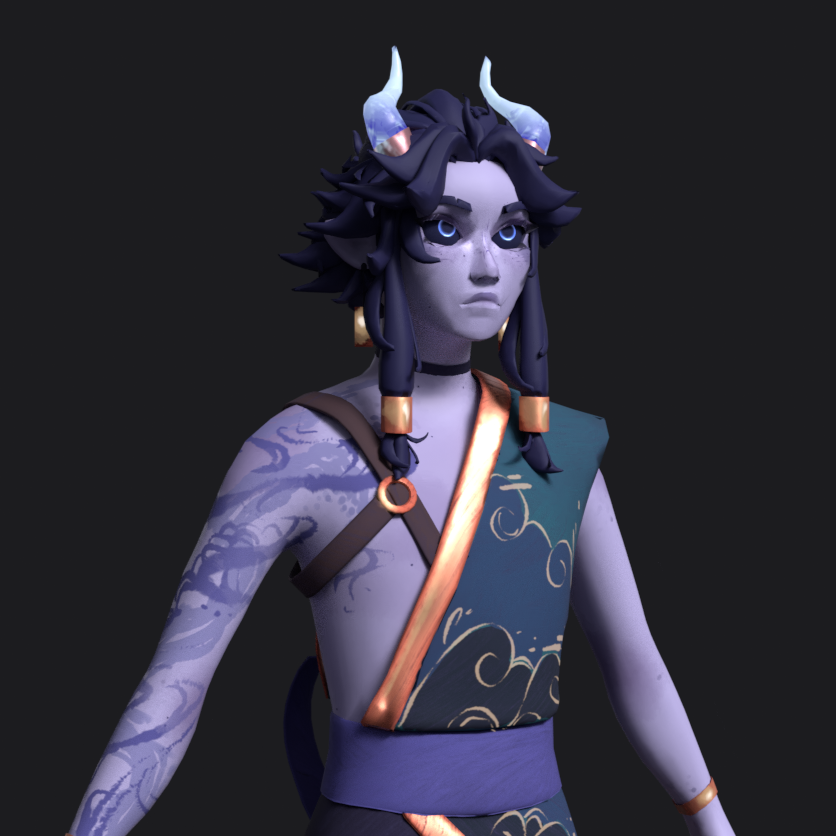 lumell0w's tweet photo. [#oc #3DModel]

first dive into character 3D modeling with my oc lixiu 🧵 https://t.co/hxtGUbWMkH