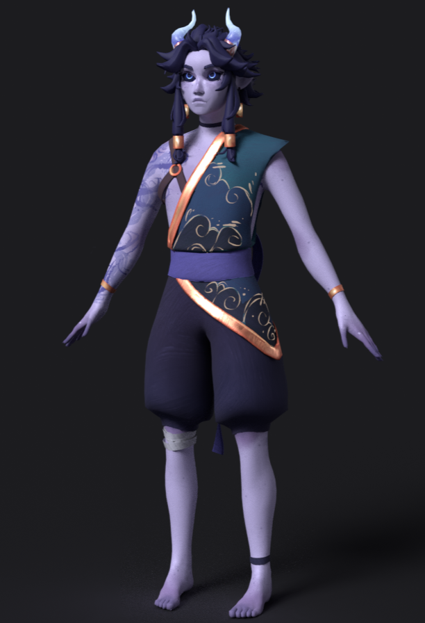lumell0w's tweet photo. [#oc #3DModel]

first dive into character 3D modeling with my oc lixiu 🧵 https://t.co/hxtGUbWMkH