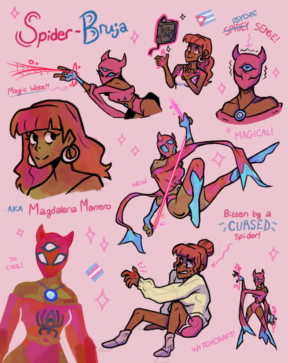 More of my #spidersona !! Maggie Marrero aka Spider-Bruja 🇨🇺🧿🔮