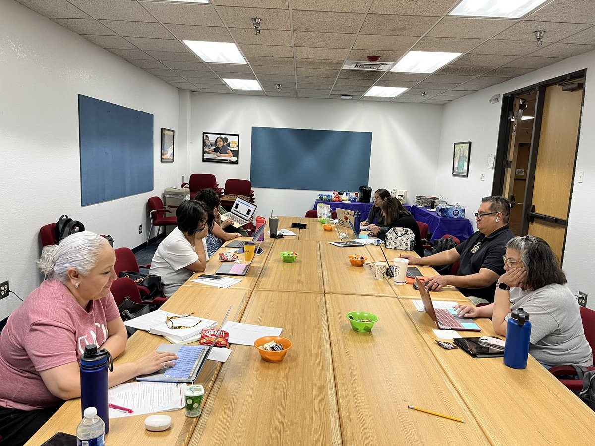 JMadrid_YISD's tweet photo. Day 2 of KiC SEL curriculum updates with our amazing writers! Investing time to improve lessons and ease of implementation from thoughtful feedback. Love and appreciate this group of counselors, teachers, instructional coach and librarian. 💖 #SEL #KindnessMatters https://t.co/xdrJBo4uDK