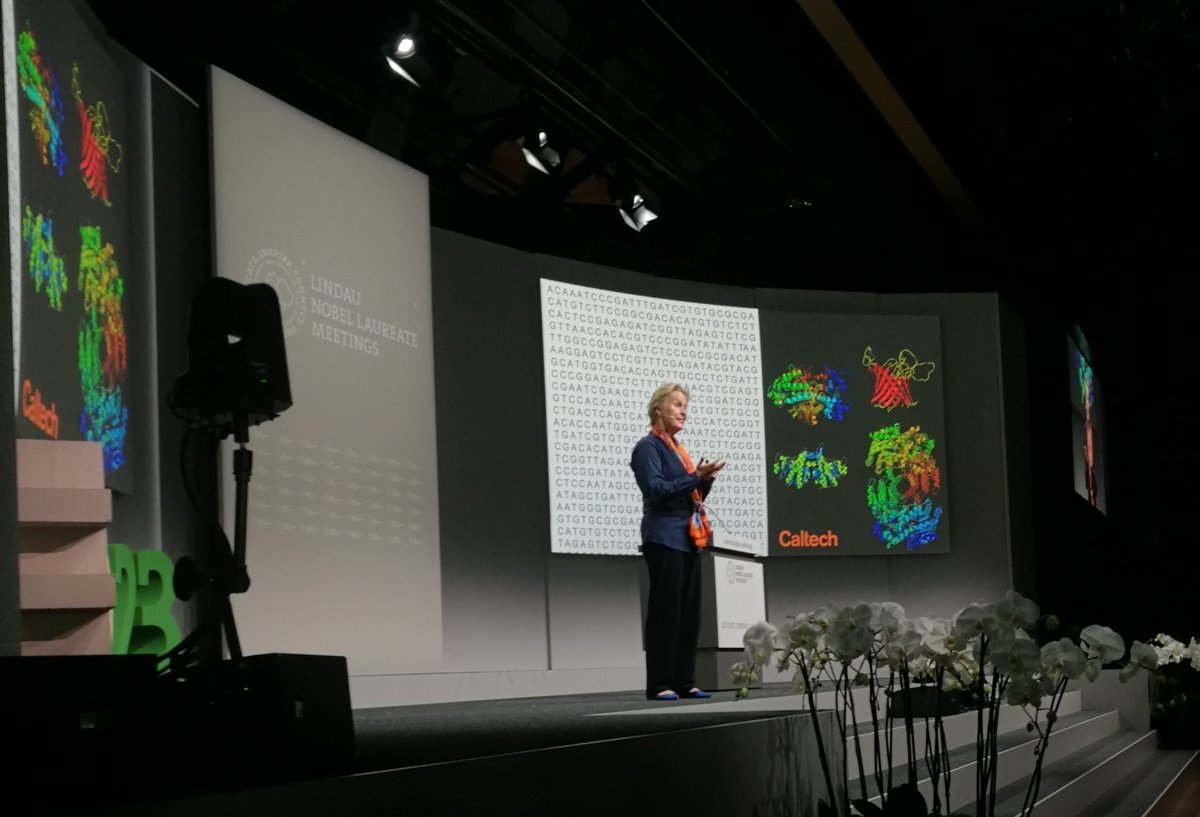 MadeleineHeep's tweet image. The highlight after 3 days of #LINO23 was definitely listening and talking to Nobel Laureate @francesarnold! So much Inspiration and inspiring people to be found @lindaunobel