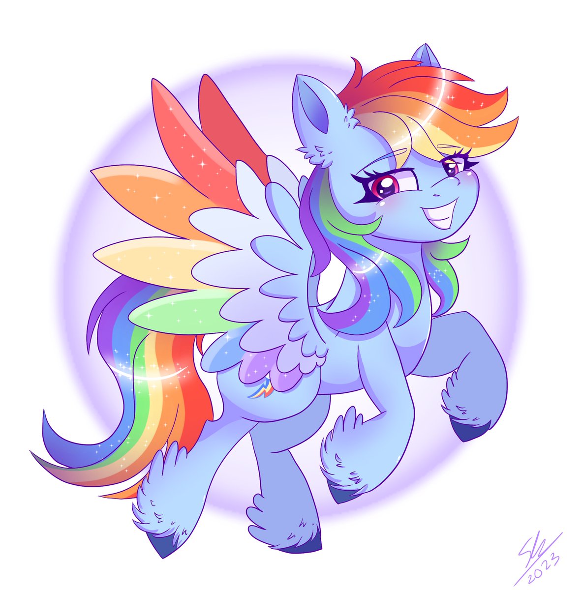 SPARKLY✨🌈

#RainbowDash #MLP