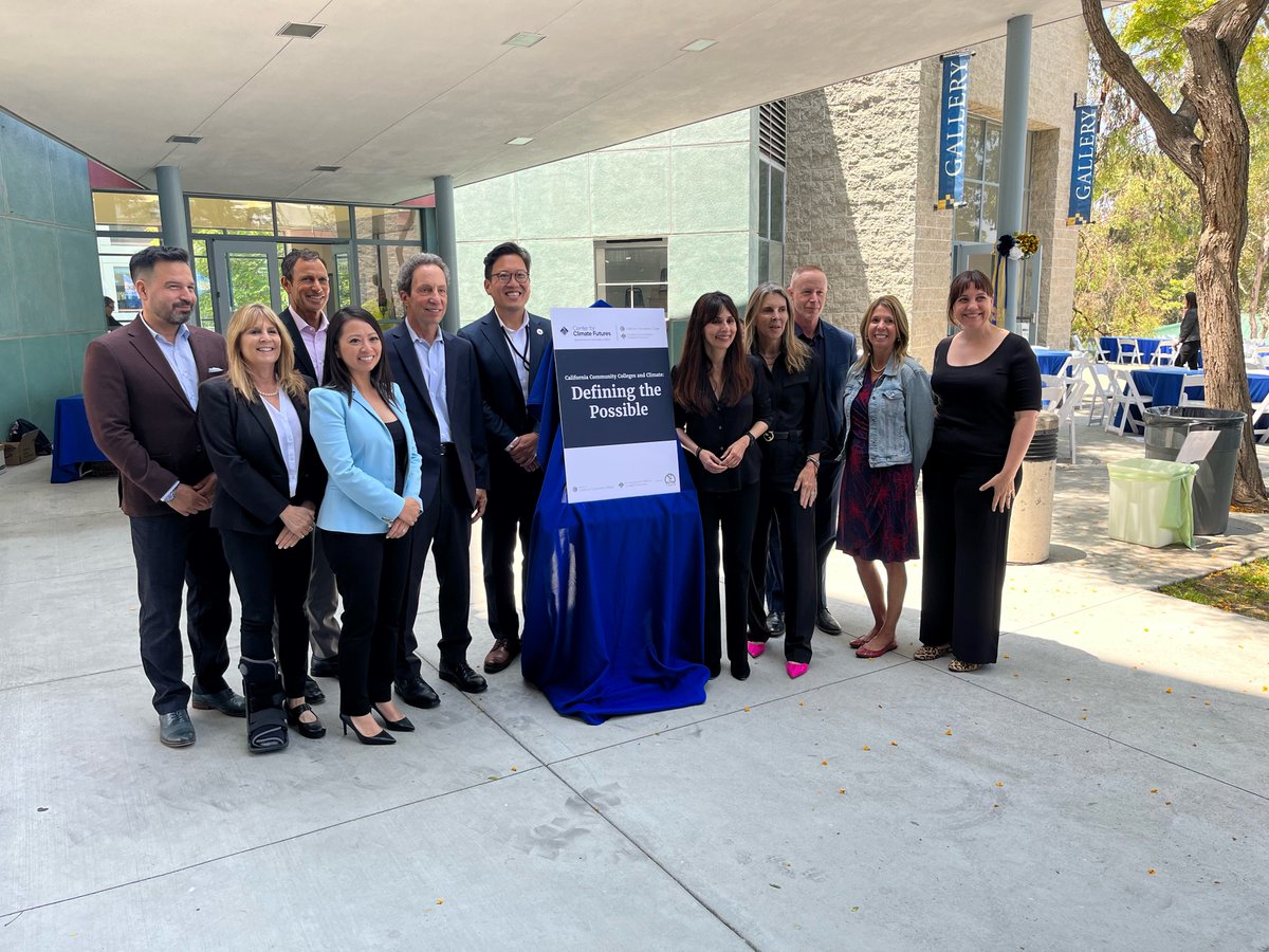 Today <a href="/CALaborSec/">California Labor Secretary Stewart Knox</a> Stewart Knox spoke at West LA College’s California Center for Climate Change Education kick-off event, where he shared insights on the future of education and workforce development around climate action.