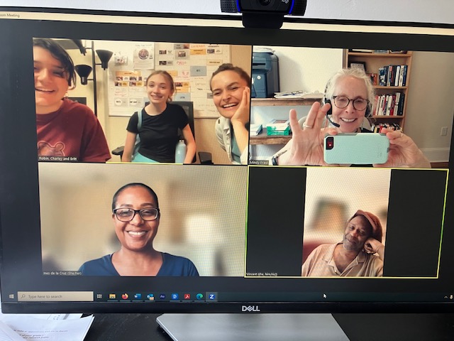 Mindy_Fried's tweet photo. We had an awesome zoom rehearsal with 3 actors!

And spent some time with our narrator, Jenn De Leon, award-winning writer and author of just released young adult novel, Borderless!

Will we see you on Friday? #BostonEvents https://t.co/znsjrMTooA