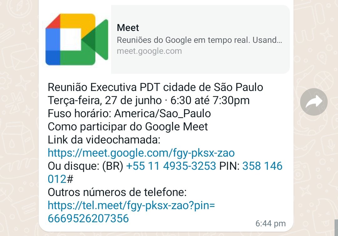 fabiolabaani's tweet photo. Está acontecendo nesse momento uma reunião virtual da Executiva Municipal do PDT de São Paulo da qual faço parte, mas não me deixam entrar! @MarcioNakashima e @andrepdt12 até quando esses desmandos acontecerão aqui??? 😡 https://t.co/gPQBQXtfyL