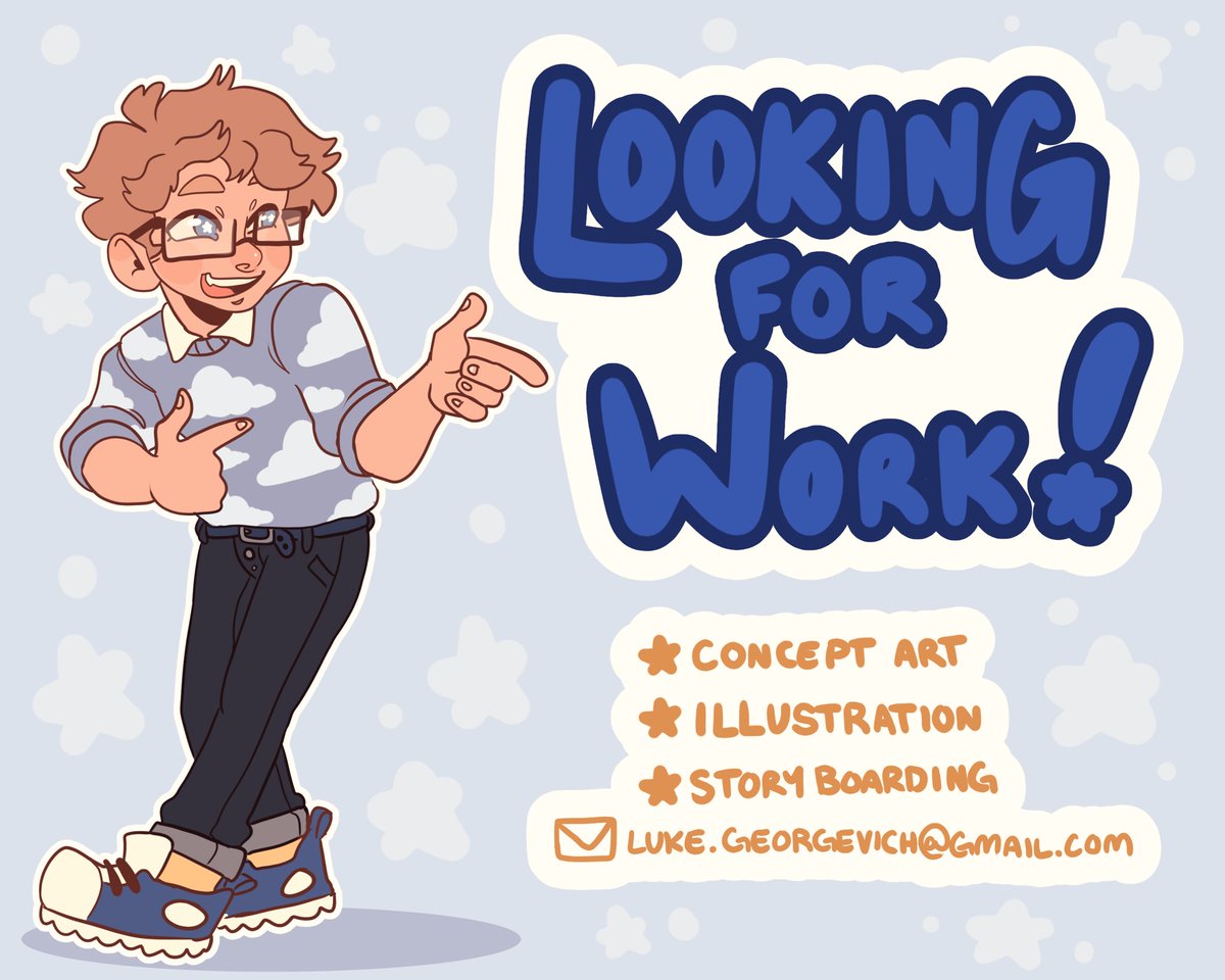 Need a cool new artist who can draw anything you envision? Well you found the right guy! ☆ email: luke.georgevich@gmail.com ☆ website: lnkd.in/gu6UU6rs #illustration #freelance #storyboard #storyboardartist #openforworkanimation #openforwork