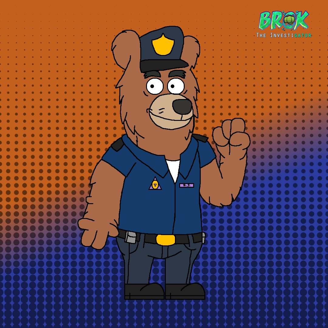 Ingles: The Brand New Draw of R.J. From Brok the Investigator from @COWCATGames
and what do you think

Español: el Nuevo Dibujar a R.J. de Brok el Investigator de COWCAT Games. y Que les Parece

#BrokTheInvestigator #RJ #CowcatGames