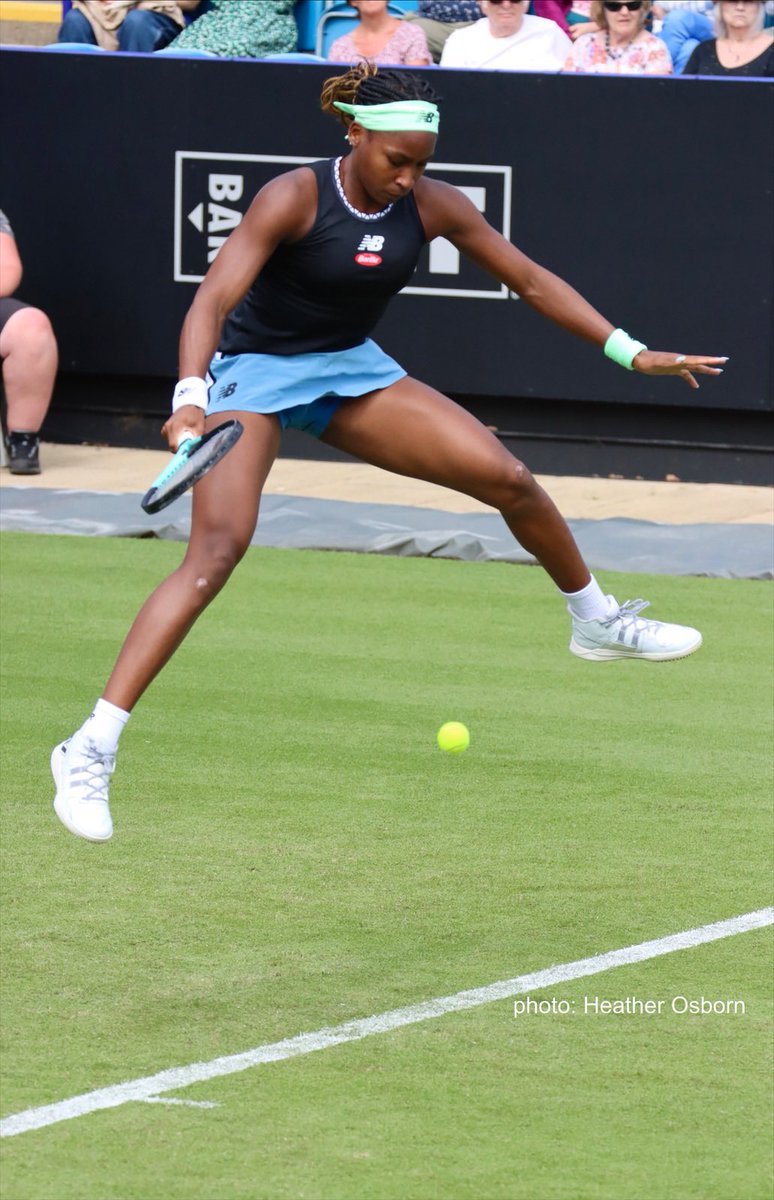 Coco’s unique way of avoiding the ball.
Eastbourne 2023 #cocogauff #eastbournetennis #WTA