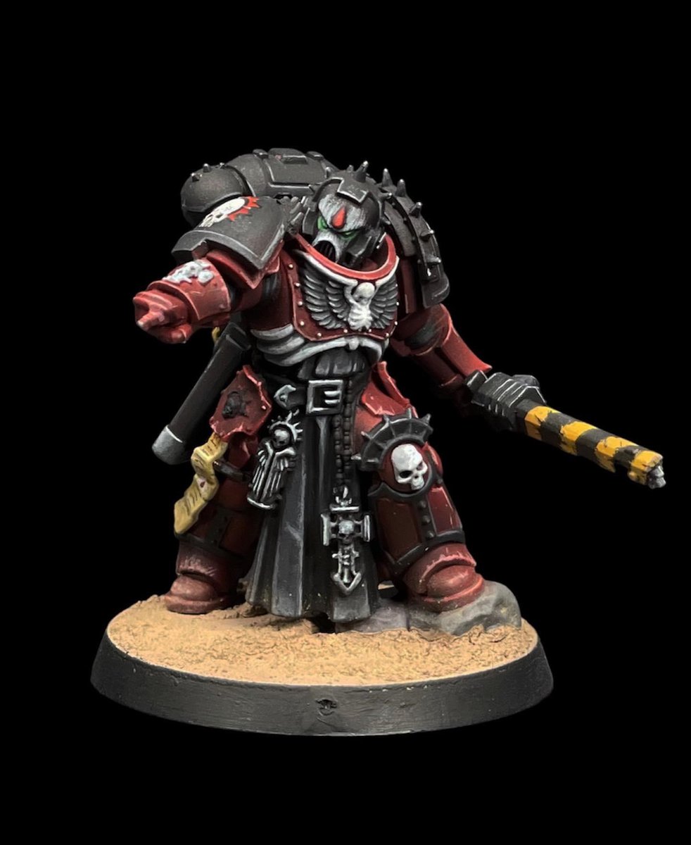 Chaplin for my Flesh Tearers [by Gcoupe37s]
  
 #miniaturepainting #gamesworkshop