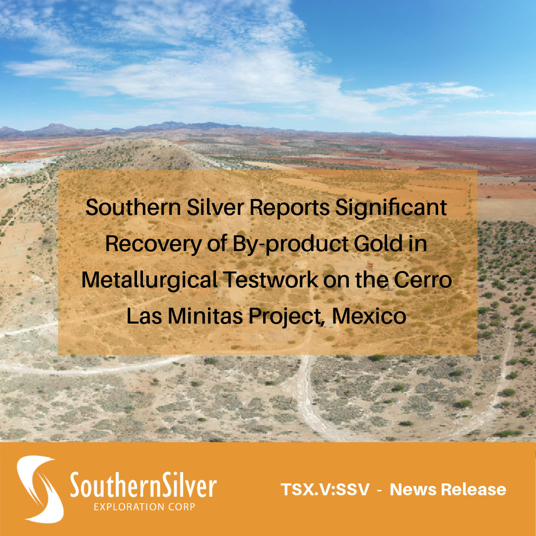 Southern Silver reports +70% Sulphide & Oxide gold composites recovery in metallurgical testwork on its Cerro Las Minitas project, in Durango, Mexico. bit.ly/44jznL8 #juniormining #gold #investors #investing