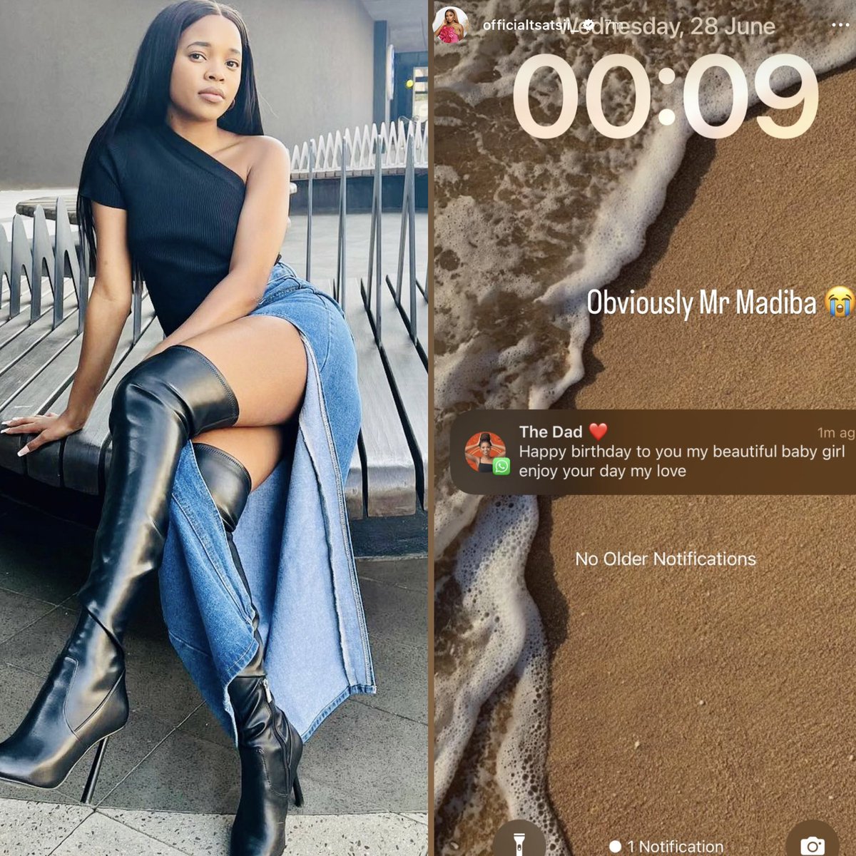 77Felly's tweet photo. Our DAD Mr Madiba🥺😭🥰
Happy Birthday Queen 🥰🥰🔥🔥
@officialtsatsii love you
#TsatsiiMadiba #BBTitans #TsatsiiMadiba𓃵 #TsatsiiMadiba #BBTitans #Tsatsii #Tsatsi🔥🔥 https://t.co/o4V7taLscs