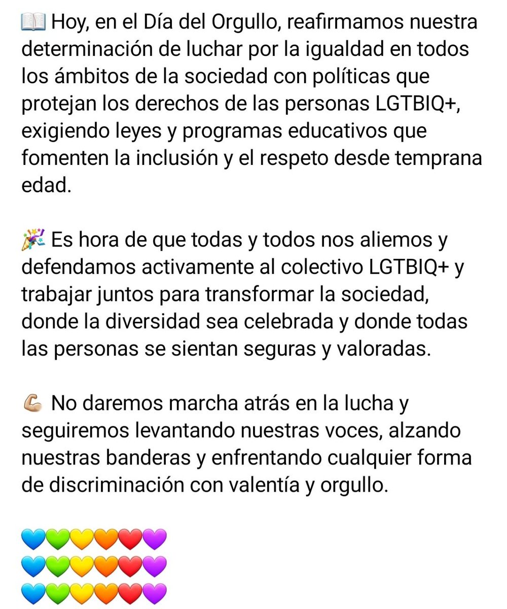 emiruizser's tweet photo. 🌈💪🏽 ¡SIN RETROCEDER NI UN PASO!
💙💚💛🧡❤💜
💙💚💛🧡❤💜
💙💚💛🧡❤💜
@gsocialistalc
#ElEquipo
#EstoyOrgulloso
#ComoSoy
#ComoLosSiento
#ComoLoExpreso https://t.co/m9P4HQI64F