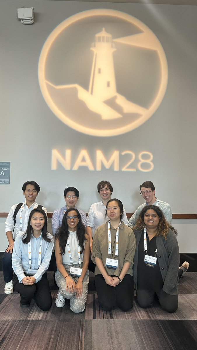 It was a great time attending my first conference in grad school @NAM28NACS. I got to present my ongoing work with @Flaherty_Lab and attended many wonderful and inspiring talks. I enjoyed all the insightful conversations and connecting with people from all over the world!!