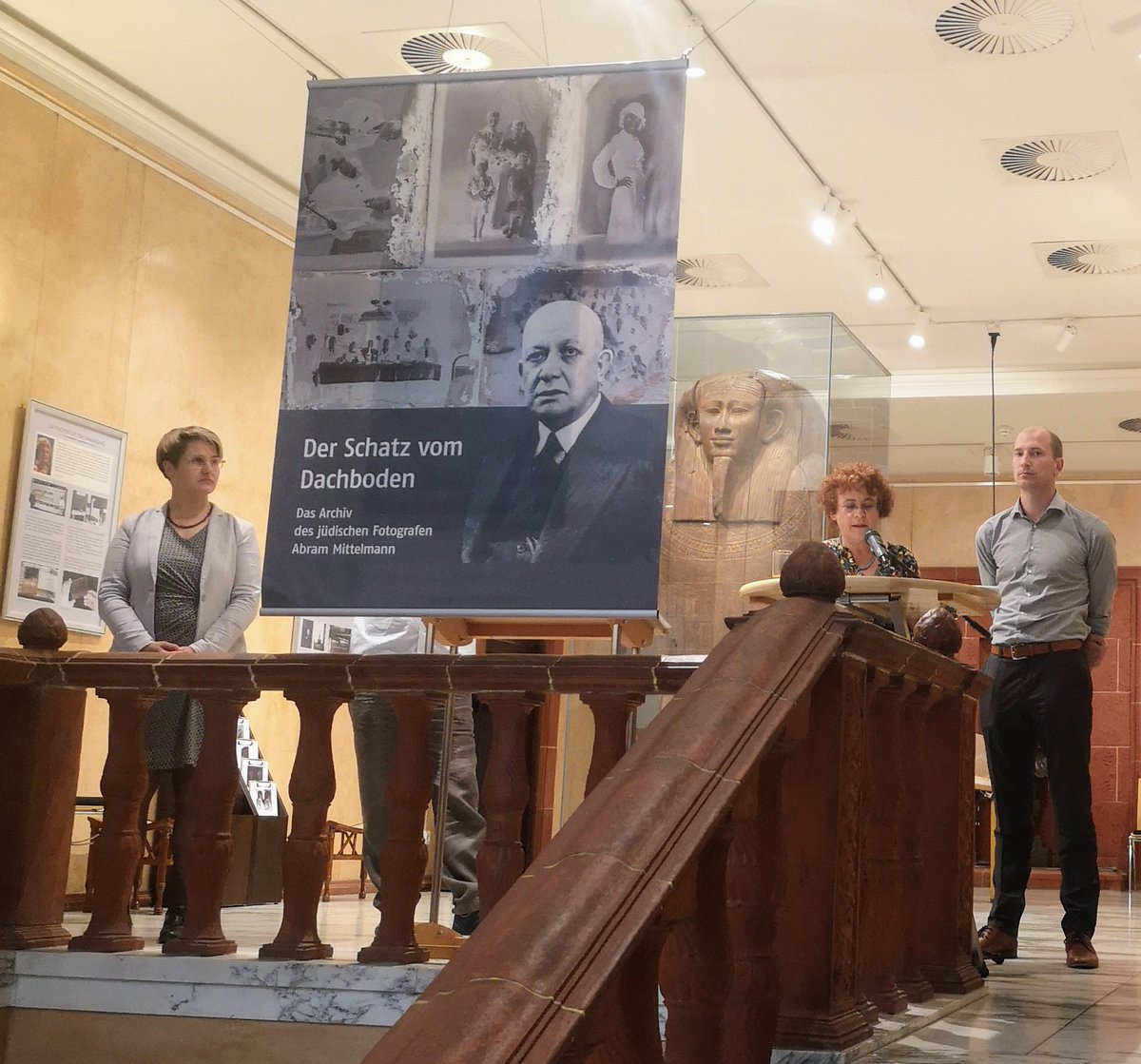 Dr_Frantastic's tweet photo. New exhibition in the #EgyptianMuseumLeipzig @UniLeipzig  for Jüdische Woche @StadtLeipzig @wisseninleipzig "Der Schatz vom Dachboden" https://t.co/XAeJ3dX2AY