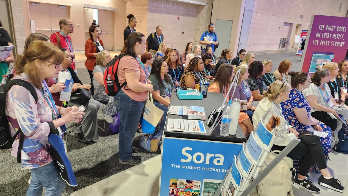 Wrapping up an incredible Day 2 at #ISTELive 🌟 Huge thanks to all the amazing people who connected with the Sora team. 💻📚 See you tomorrow for another exciting day of educator presentations in Booth 1504! 🎉🚀👏
@ISTEofficial