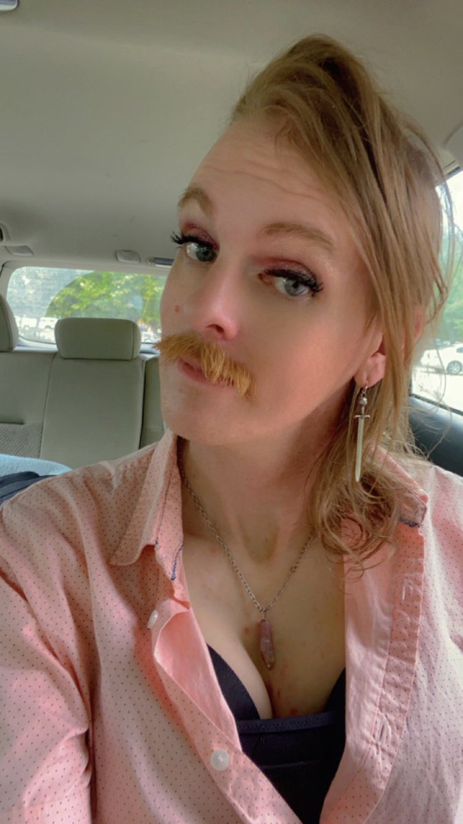 The tag of this shirt somehow felt like it was challenging me to style it as hot &amp; femme as fucking possible and I feel as though I rose to the occasion