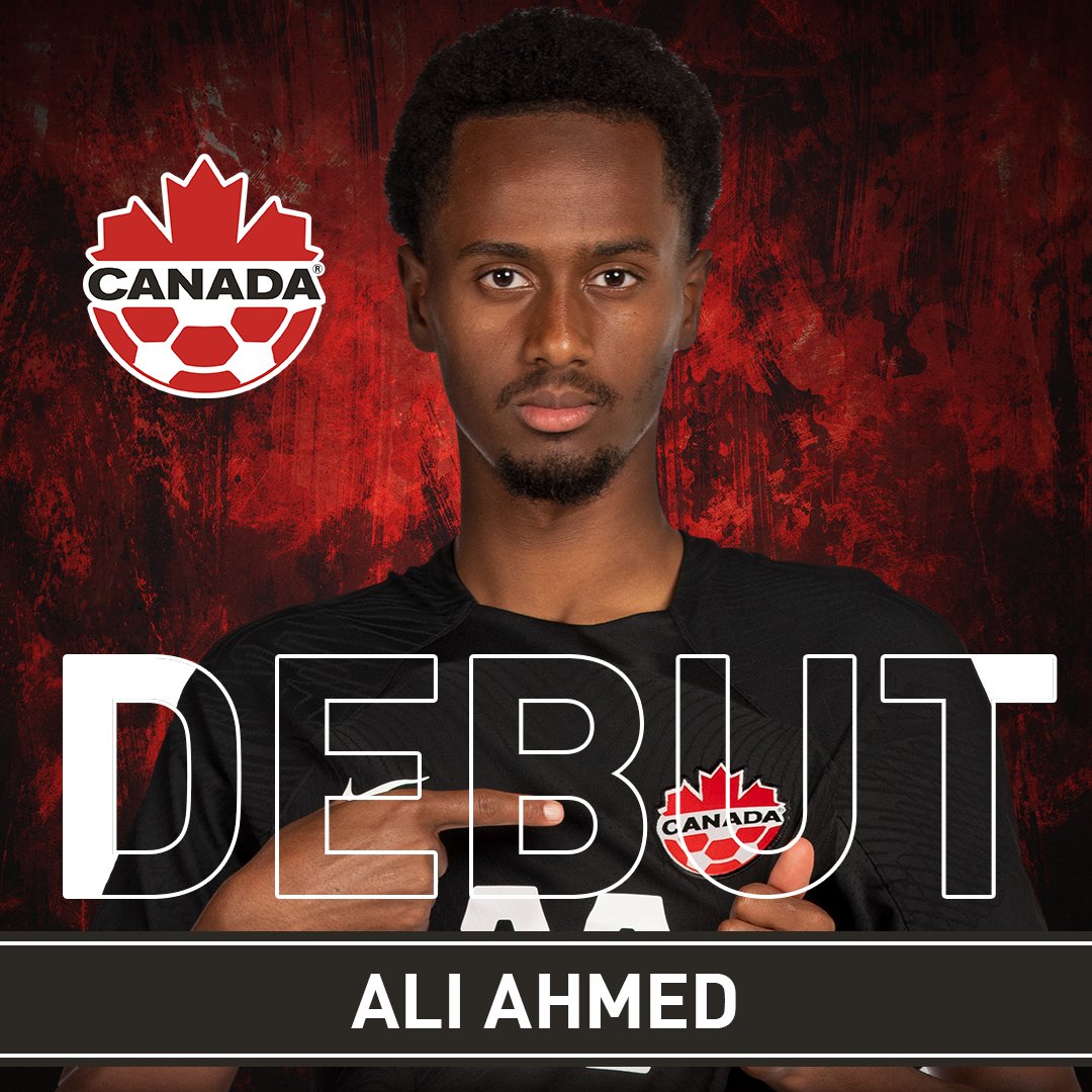 It's a #CANMNT debut for Ali Ahmed! 🇨🇦

#WeCAN