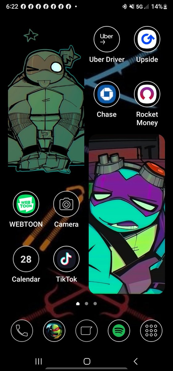 TheMadMemeQuee1's tweet photo. Change my phone theme based on @eazybridget art. Check them out! They are amazing. I might do fan art of their online persona. https://t.co/cnNDmyLQVb