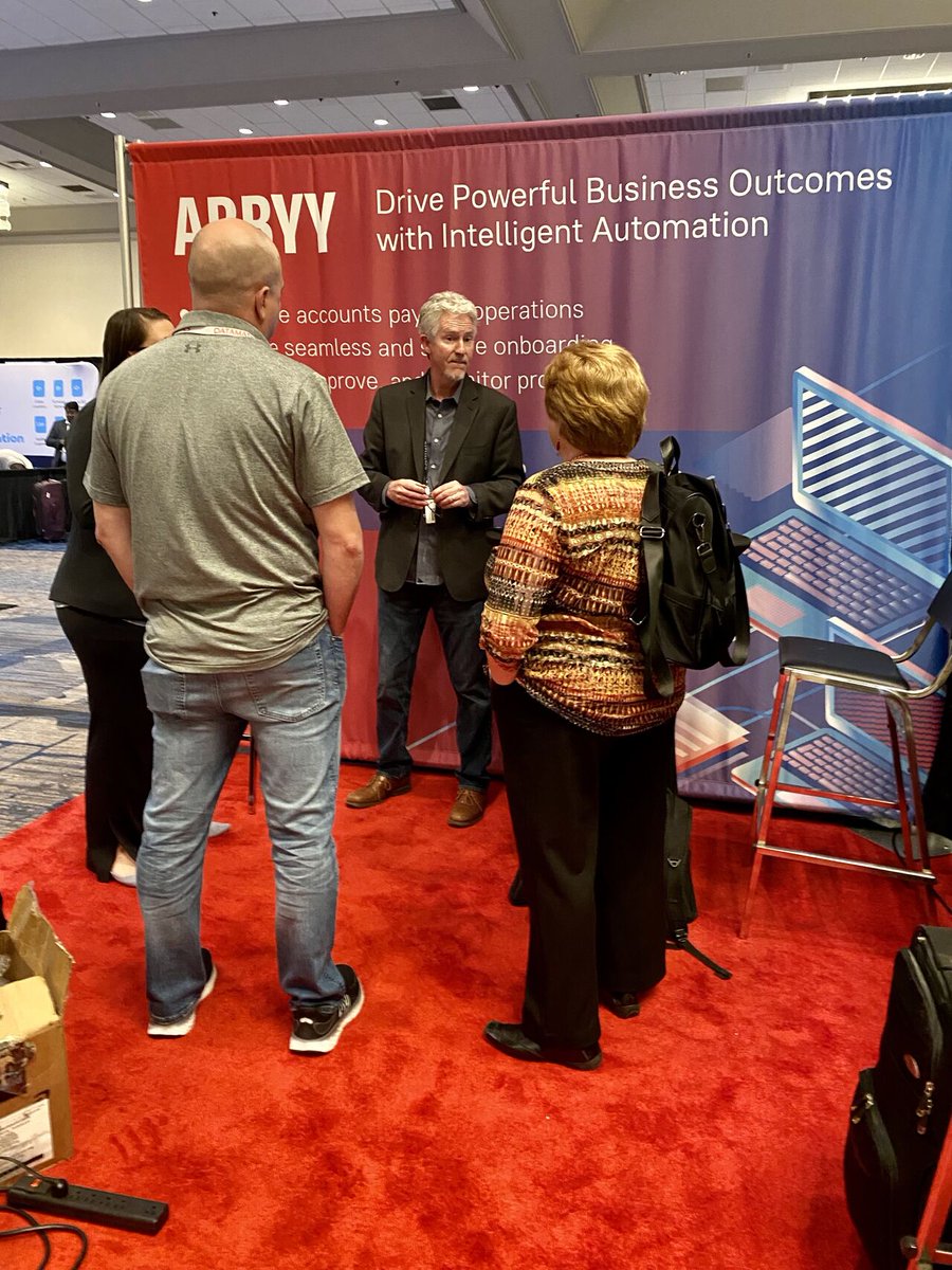 That's a wrap on #IAweek in Chicago!

We had a great time showcasing our leading process mining and intelligent document processing solutions for attendees visiting the ABBYY booth.

Still craving more automation insights? Check out analyst assets like ABBYY Timeline's recent rec