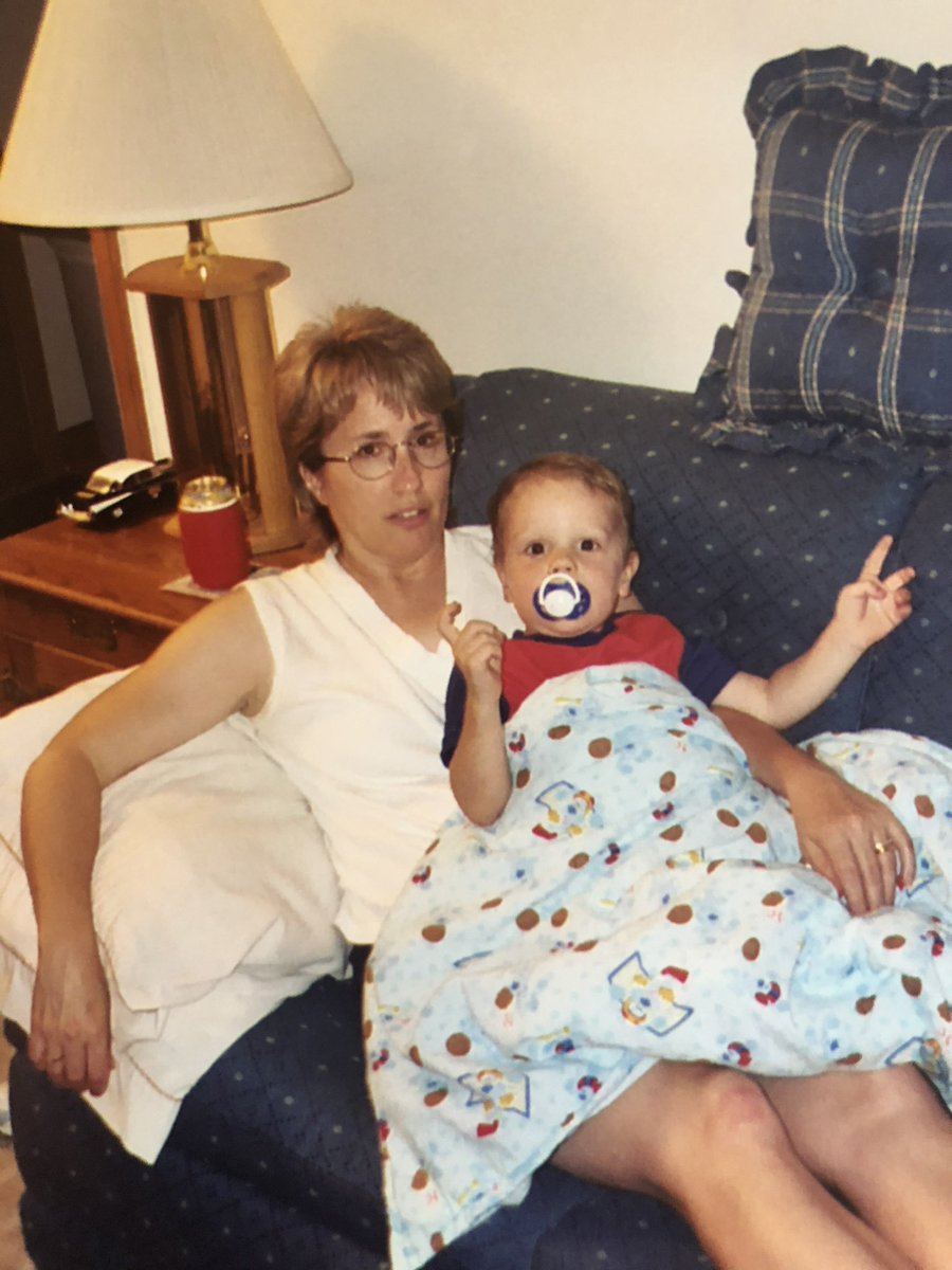 aaron_mager's tweet photo. Birthday blessing up above to the best mom (&amp; grandma) a guy could have!!  Would have been her and my Aunt Lela’s 67th b-day today.  Love and miss you both! ❤️👊🏼 https://t.co/cWmA2p1za9