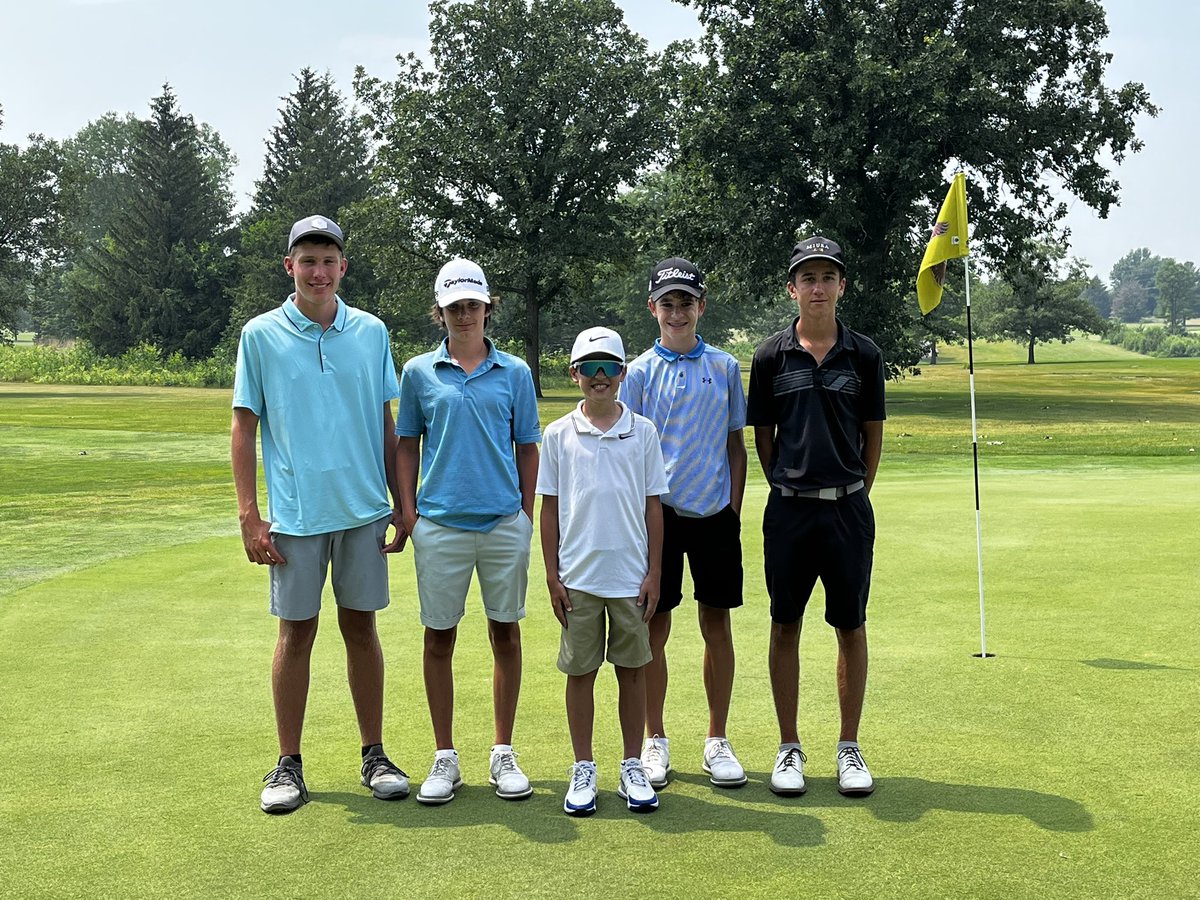 ACHS BOYS GOLF (@achsboysgolf) on Twitter photo Jag golfers representing in Cedar Falls two day event ⛳️
<a href="/PheasantRidgeCf/">Pheasant Ridge GC</a>
<a href="/iowapga/">Iowa PGA Section</a>
Seniors :
Tate Logan <a href="/_tatelogan_/">Tate</a>
Zach Hoffman <a href="/Zhoff29/">Zach Hoffman</a>
Sophomores:
Tiernan Logan
Jackson Lewis
Future of Jag golf:
Bennett Lewis
Congratulations! ⛳️ Jag golfers representing in Cedar Falls two day event ⛳️
<a href="/PheasantRidgeCf/">Pheasant Ridge GC</a>
<a href="/iowapga/">Iowa PGA Section</a>
Seniors :
Tate Logan <a href="/_tatelogan_/">Tate</a>
Zach Hoffman <a href="/Zhoff29/">Zach Hoffman</a>
Sophomores:
Tiernan Logan
Jackson Lewis
Future of Jag golf:
Bennett Lewis
Congratulations! ⛳️