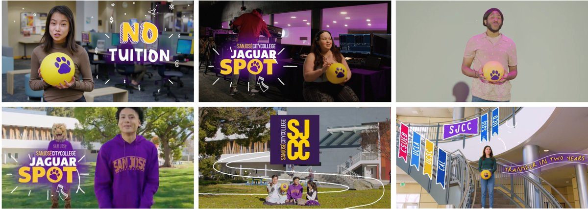 R_TomanengEdD's tweet photo. #ExcitingNews! San Jose City College's Marketing and Public Relations won 3 awards for our new SJCC SPOT Campaign Commercials-Student Pathway to Opportunity and Transfer! #StudentSuccess 

1. Silver, Telly Awards
2. Gold, Lit Commercial Awards
3. Platinum, Hermes Creative Awards https://t.co/1FTWsH6fow