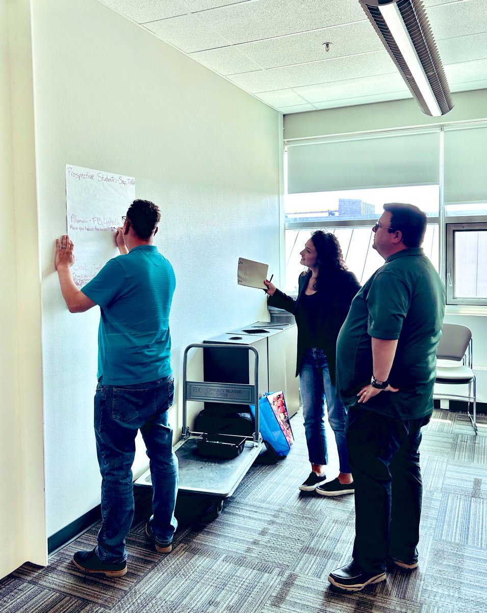 A great planning day with the talented     <a href="/RedDeerPolytech/">Red Deer Polytechnic</a> Marketing &amp; Communications team!