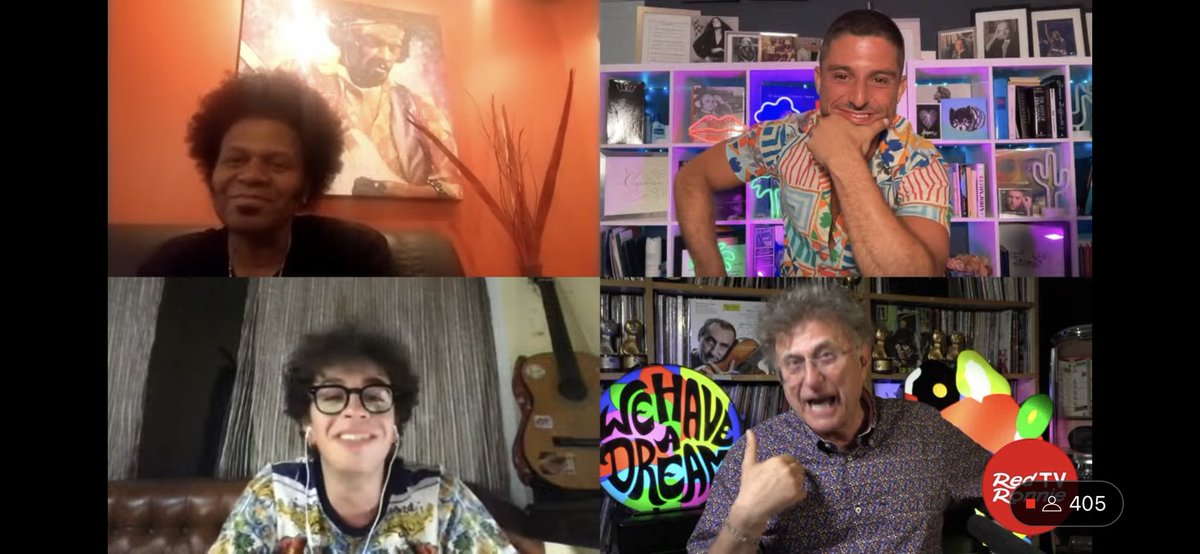 AndiKrush's tweet photo. Grazie a tutti! ❤️ è stato fantastico. Thanks to everyone. It was fabulous talking with you guys! ✨ Thanks to @RedRonnie 

#musician #music #redronnie #artista #cantante #questasera #losangeles #chicobennett #singers #stefanomay #redronnietv #redronnieroxybar #youtubechannel https://t.co/ep7IH63bfy