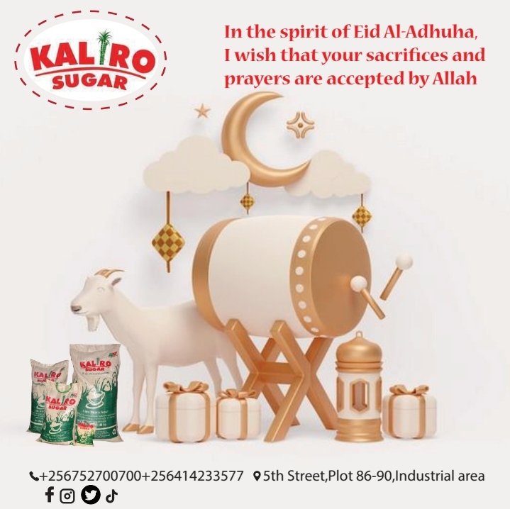 SugarKaliro's tweet photo. In the spirit of Eid Al-Adhuha,I wish that your sacrifices and prayers are accepted by Allah
#EidAlAdha https://t.co/zZs5tDKEZC