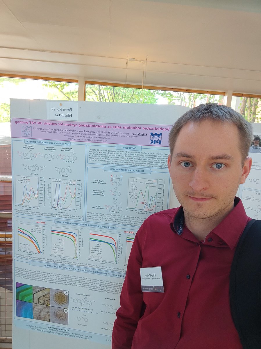 FilipPetko (@filippetko2) on Twitter photo The third day of #ICHIC7 has come to an end. Today's poster session was a great opportunity to share my results with the hypervalent iodine community and present the new bezylidene-based iodonium salts 💪 <a href="/JoannaOrtyl/">Joanna Ortyl</a> <a href="/Emilia_Hola/">@EmiliaHola</a> <a href="/TomalWiktoria/">WiktoriaTomal</a> <a href="/MJankowska/">Magdalena Jankowska</a> <a href="/PhotoHiTech/">PhotoHiTech</a> The third day of #ICHIC7 has come to an end. Today's poster session was a great opportunity to share my results with the hypervalent iodine community and present the new bezylidene-based iodonium salts 💪 <a href="/JoannaOrtyl/">Joanna Ortyl</a> <a href="/Emilia_Hola/">@EmiliaHola</a> <a href="/TomalWiktoria/">WiktoriaTomal</a> <a href="/MJankowska/">Magdalena Jankowska</a> <a href="/PhotoHiTech/">PhotoHiTech</a>