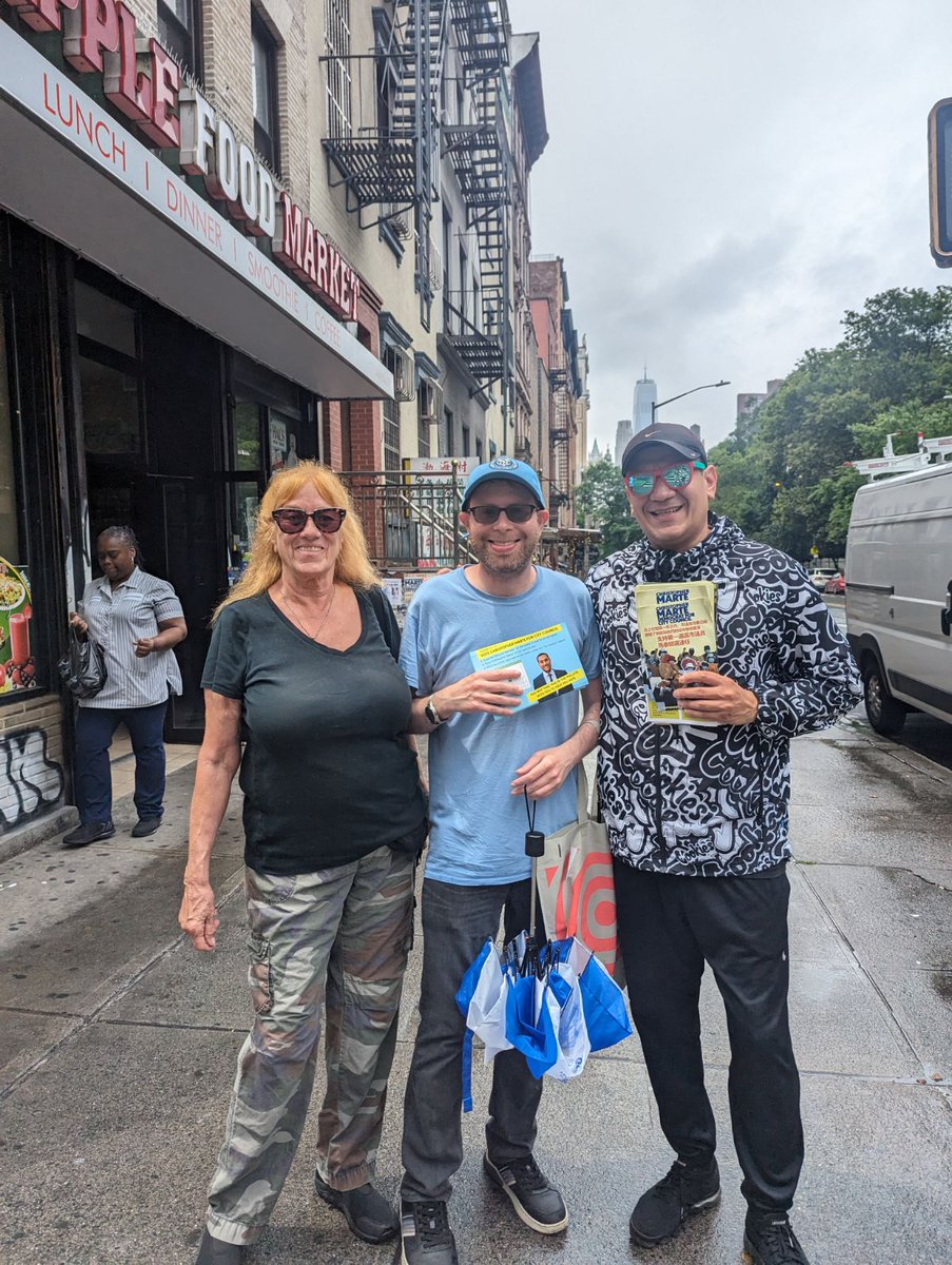 Grand Street Dems are out in full force supporting Christopher Marte! Polls are open until 9pm!!

<a href="/nycdistrict1/">Councilmember Christopher Marte</a>
